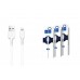 Кабель для iPhone HOCO X20 Flash lightning cable 2м белый