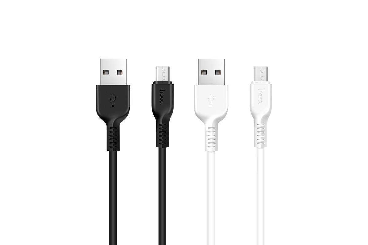 Кабель USB micro USB HOCO X13 Easy charged cable (черный) 1 метр