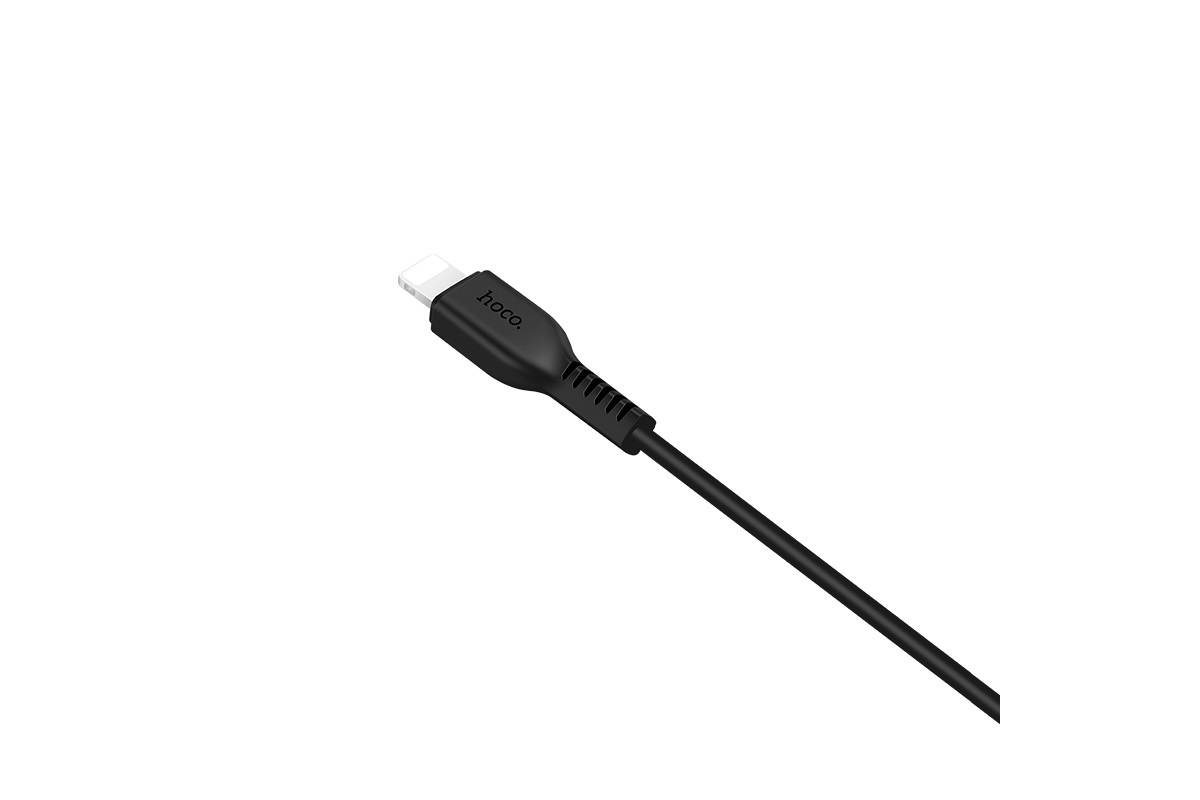 Кабель для iPhone HOCO X13 Easy charged lightning cable 1м черный