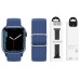 Ремешок для Apple Watch HOCO WA05 Jane Eyre series sliding buckle ultra-thin nylon strap (38-41 мм, cold sea blue)