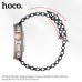 Ремешок для Apple Watch HOCO WA12 Original series marine double buckle silicone strap (38-41 мм, white)