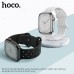 Ремешок для Apple Watch HOCO WA16 Flexible series bamboo pattern solid color silicone strap (38-41 мм, black)
