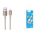 Кабель USB - Lightning HOCO X119 Energy (золотистый) Кабель USB - Lightning HOCO X119 Energy (золотистый)
