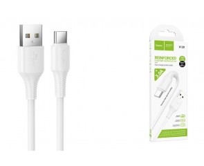 Кабель USB - Type-C HOCO X120 Beneficio (белый)