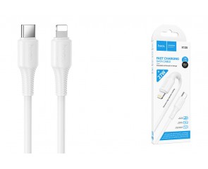 Кабель USB Type-C - Lightning HOCO X120 Beneficio PD27W (белый)