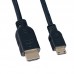 Кабель HDMI-mini HDMI PERFEO HDMI A вилка - HDMI C (mini HDMI) вилка, ver.1.4, длина 2 м. (H1101)