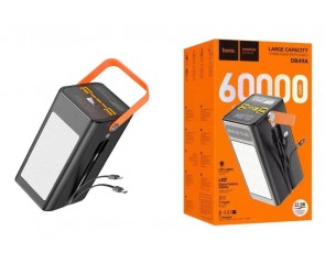 Универсальный дополнительный аккумулятор HOCO DB49A черный 60000 mAh