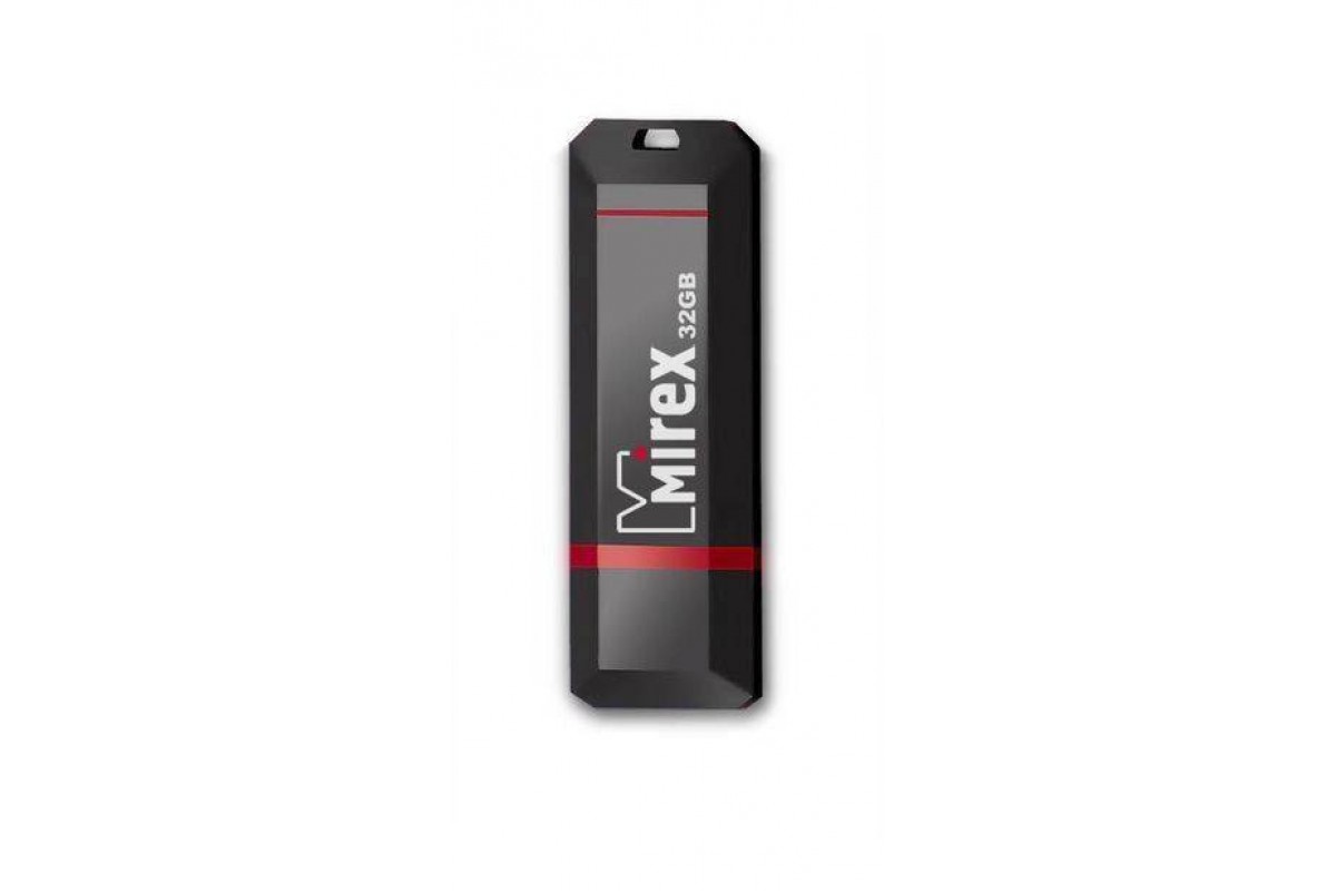 Флешка USB 2.0 Mirex KNIGHT BLACK 32GB (ecopack)
