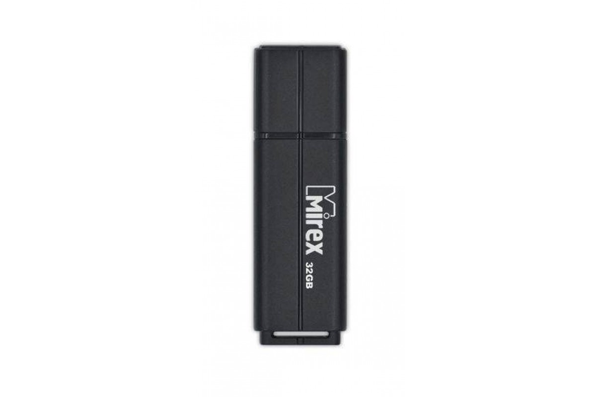 Флешка USB 2.0 Mirex LINE BLACK 32GB (ecopack)