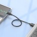 Кабель USB - USB Type-C HOCO X96 27W Fast (черный) 0,25м