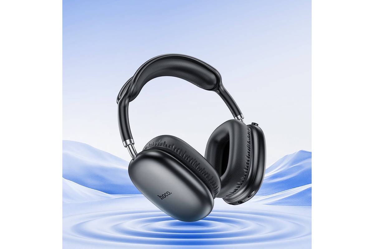 Наушники мониторные беспроводные HOCO W35 Air Triumph wireless headphones Bluetooth (серебристый)