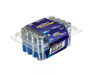 Батарейка алкалиновая Perfeo LR6 AA/24BOX Super Alkaline цена за 24 шт