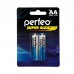 Батарея щелочная Perfeo LR6 AA/2BL Super Alkaline блистер цена за 2 шт
