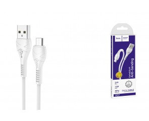 Кабель USB - USB Type-C HOCO X37, 3A (белый) 1м