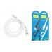 Кабель для iPhone HOCO X40 Noah charging data cable for Lightning 1м белый