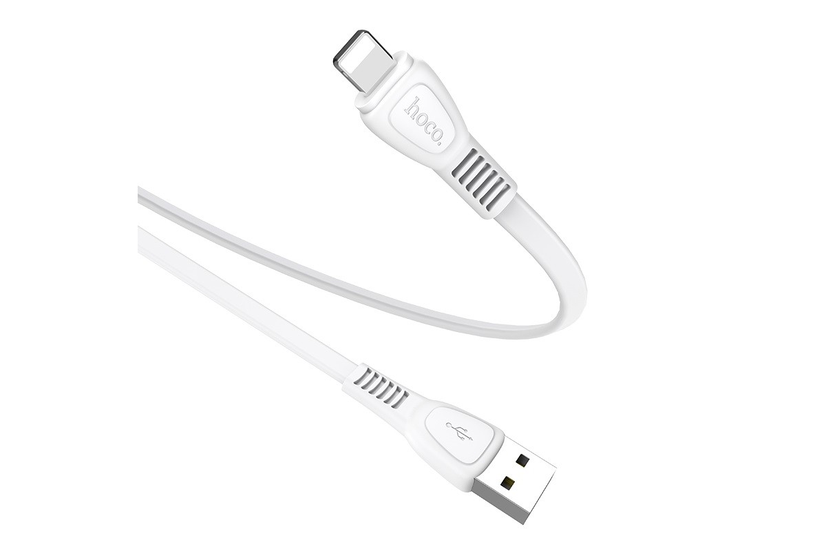 Кабель для iPhone HOCO X40 Noah charging data cable for Lightning 1м белый