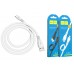 Кабель USB HOCO X40 Noah charging data cable for Type-C  (белый) 1 метр
