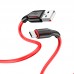 Кабель USB - MicroUSB BOROFONE BX63 2,4A красный 1м