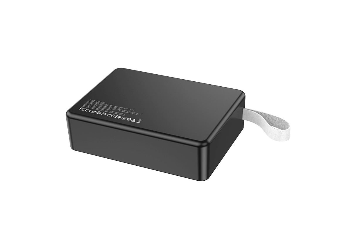 Универсальный дополнительный аккумулятор HOCO J94 22,5W power bank (75000 mAh) черный