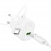 Сетевое зарядное устройство USB + кабель Type-C HOCO CS52A Surplus single-port QC3.0 (белый) Сетевое зарядное устройство USB + кабель Type-C HOCO CS52A Surplus single-port QC3.0 (белый)