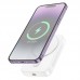 Универсальный дополнительный аккумулятор Power Bank HOCO J117A Esteem PD20W magnetic (10000 mAh) (белый)