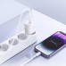 Сетевое зарядное устройство USB-C + кабель Lightning - Type-C BOROFONE BA99A Breeze single port (один порт)PD20W (белый)