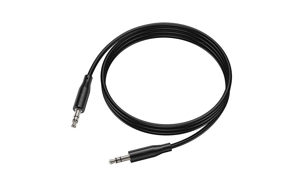 Кабель аудио AUX BOROFONE BL26 AUX 3.5 1 метр черный