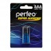 Батарейка алкалиновая Perfeo LR03 AAA/2BL Super Alkaline цена за блистер 2  шт
