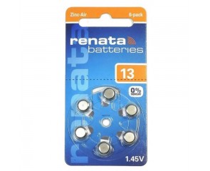 Батарейка часовая для слуховых аппаратов Renata ZA13/6BL