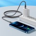 Кабель USB Type-C - Lightning HOCO X14 красный, 1 м (в оплетке)
