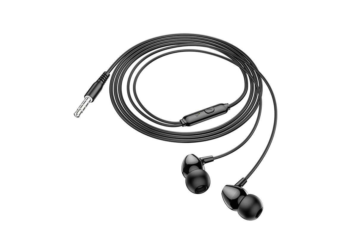 Наушники HOCO M94 earphones with microphone черная
