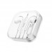 Наушники вакуумные проводные HOCO M111 Max Primero digital headset штекер Lightning (белый)