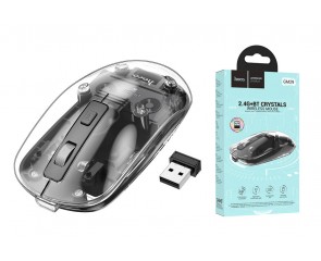 Мышь беспроводная HOCO GM29 Mysterious dual-mode silent wireless mouse (USB, 2.4ГГц+ВТ, 10м) ( темная полночь ) Мышь беспроводная HOCO GM29 Mysterious dual-mode silent wireless mouse (USB, 2.4ГГц+ВТ, 10м) ( темная полночь )