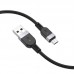 Кабель USB - MicroUSB HOCO X109 (черный) 3м силиконовый