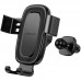 Держатель автомобильный для телефона BOROFONE BH129 Follower в решетку воздуховода черный