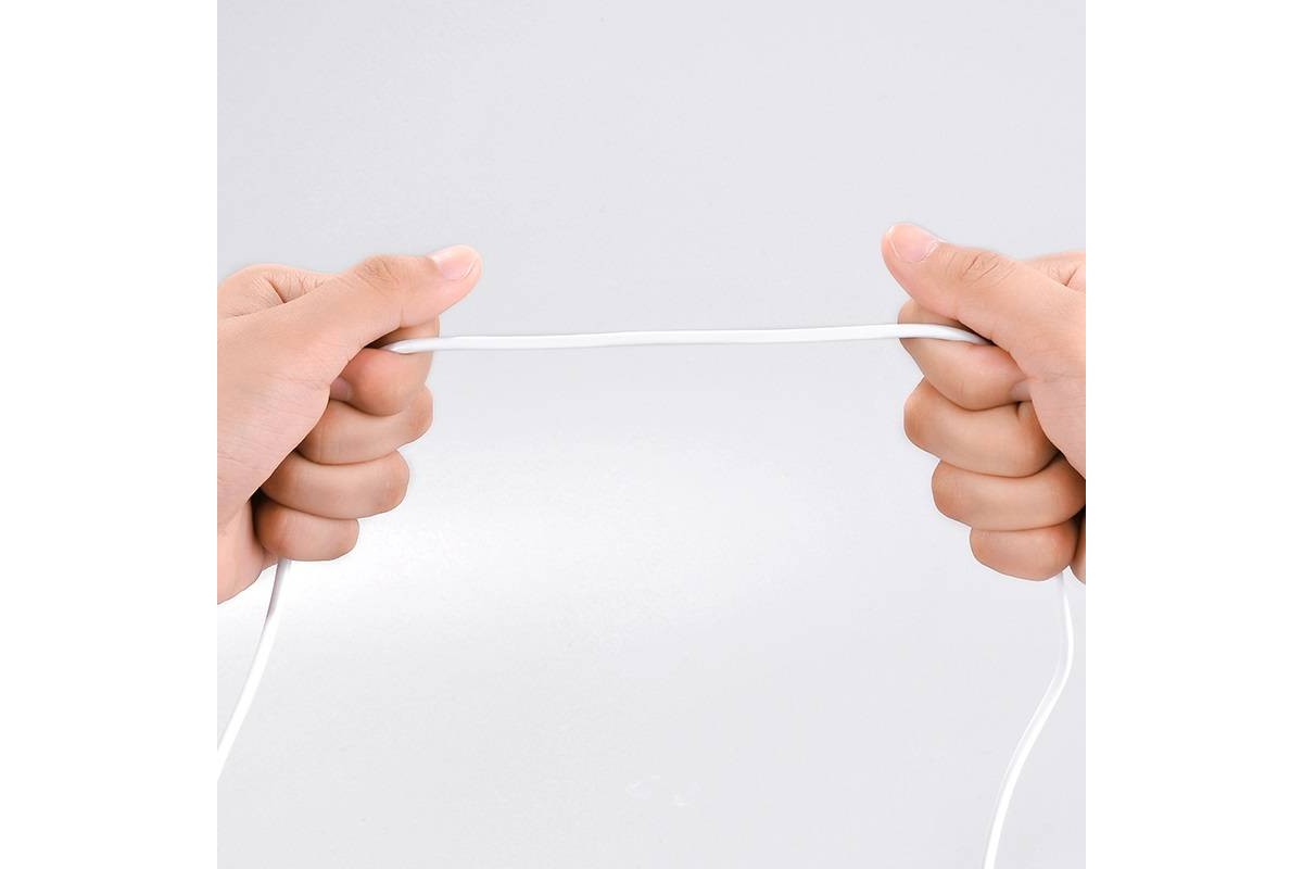 Кабель для iPhone HOCO X1 Rapid lightning cable белый, 1 м