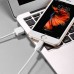 Кабель для iPhone HOCO X1 Rapid lightning cable белый, 1 м