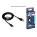 Кабель USB "AMFOX" C11, 2.1А, Micro, черный