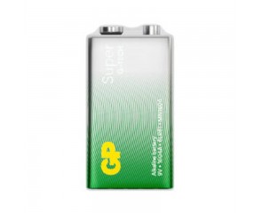 Батарейка алкалиновая GP 6LR61/1SH Super G-TECH крона спайка