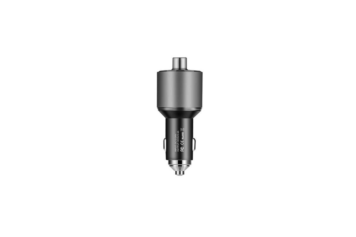 USB MP3 плеер +FM трансмиттер с диспл. HOCO E19 Smar vehicle mounted bluetooth FM launcher