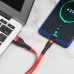 USB D.CABLE HOCO X34 Surpass charging data cable for Type-C (красный) 1 метр