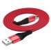 USB D.CABLE HOCO X38 Cool Charging data cable for Type-C (красный) 1 метр