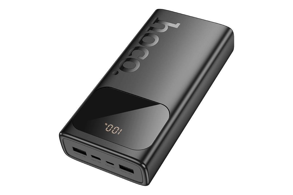 Универсальный дополнительный аккумулятор Power Bank HOCO J144A Hymn (30000 mAh) (черный)