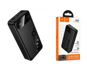 Универсальный дополнительный аккумулятор Power Bank HOCO J154A Victorious 22.5W+PD20W 20000mAh (черный)