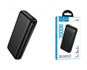 Универсальный дополнительный аккумулятор Power Bank HOCO J153A Stability (20000mAh) (черный)