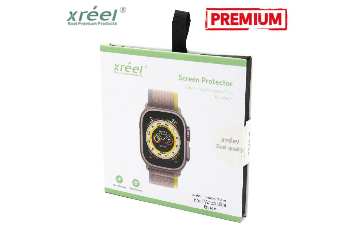 Защитное стекло XREEL GLASS Apple Watch Ultra 49MM Black