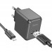 Сетевое зарядное устройство USB + кабель Lightning HOCO CS11A 2100mAh (черный)