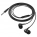 Наушники вакуумные проводные HOCO M99 Celestial universal earphones with microphone (черный)