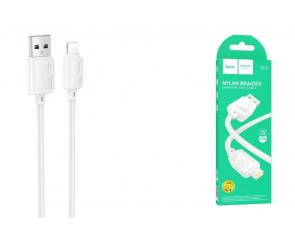 Кабель USB - Lightning HOCO X113 (белый) 1м