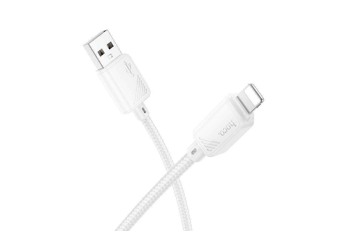 Кабель USB - Lightning HOCO X113 (белый) 1м